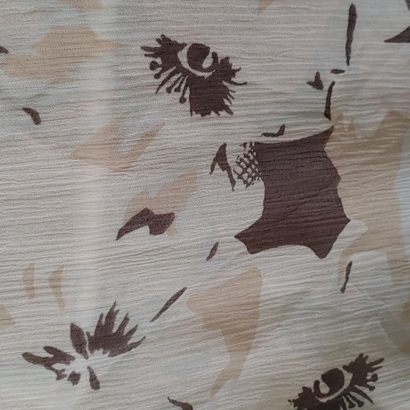 💜NWT WOMEN'S SILK V-NECK BLOUSE - Picture 5 of 11